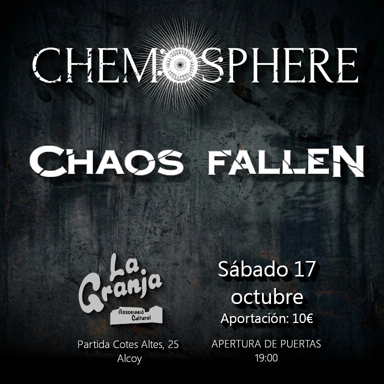 Next Gig - Alcoi 26th October 2026